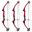 Genesis Archery Compound Bow Adjustable Sizing For Right Handed, Red (3 Pack) New. Price: $501.99.
