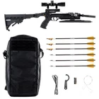 Steambow AR-6 Survival Compact Hunting/tactical Crossbow Bundle W/4X Scope & Bag New. Price: $399.99.