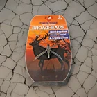 Turkey Broadheads 160 Grain 4" Cutting Dia Archery Arrowhead FIX4-BLADE 3PC New. Price: $24.99.