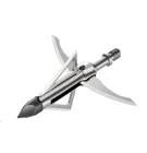 6 Pk Broadhead 125GRAINS 4-BLADE Hunting Hybrid Mechanical With Chi... New. Price: $31.28.