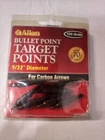 Allen Bullet Target Points 100 Grain 9/32-IN Diameter 7 Pieces New. Price: $7.80.