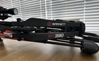 Barnett Xp 390 Black Crossbow With Scope & Headhunter Arrows Used. Price: $280.00.