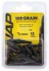 NAP60P3DP1132 Practice Points Field Tips Fixed 100 Gr Black/ 12 Pack New. Price: $15.00.