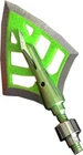 Double Bevel Drt Broadhead 100/125 Gra" Green New. Price: $56.96.