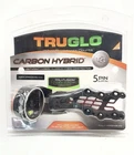 Truglo Carbon Hybrid 5-PIN Standard Adjustable Archery Bow Sight, Black, TG7415B New. Price: $42.99.