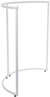 Half Round Clothing Rack White Garment 37 1/2" X 55" Retail Display Circular New. Price: $116.99.