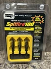 New Pack Of Nap Spitefire 100 3-BLADE Grain Mechanical Broadheads. Price: $27.99.