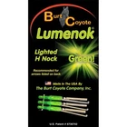Lumenok Lighted Nock Green 3 Pack New. Price: $29.99.