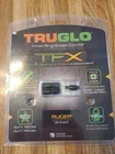 Truglo Tfx Day Night Handgun Sight Tritium Fiber Optic Glow Ruger :SR9, 40 & 45 New. Price: $99.00.