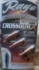 New Rage Crossbow X 2-BLADE 100 Grain .035" Stainless Steel Blades (3 Per Pack). Price: $29.00.