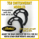 Mathews 75# 85% / 80% V3X Vxr Atlas Phase 4 Switch Weight Mods Pre-owned. Price: $68.99.