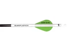 Nap Quikfletch Quikspin Vane 2" Green, White, And Arrow Fletching System New. Price: $23.81.