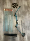 Mathews Genesis Teal One Cam Youth Bow Rh Used. Price: $175.00.