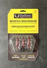 Tenpoint Nemesis Expandable Broadhead 4 Blade 100 Grain 3 Pack New. Price: $69.99.