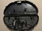 Hoyt Powermax Compound Bow Right Hand Camo/black W/ Case, Arrows, Qad Ultra-rest Used. Price: $600.00.