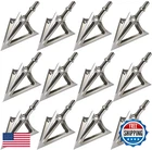 Jianzd Archery Broadheads 100 Grain Fixed Blades Stainless Steel X1 Hunting New. Price: $55.06.