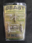 Beast Broadheads Cut Contact Titanium Blade 100GR 2.0" 3 Pack Brand New. Price: $94.99.