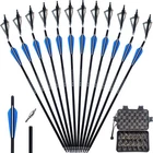 Tit-coyo 20 22 Inch Crossbow Bolts And Broadheads Set Carbon Crossbo... New. Price: $56.73.