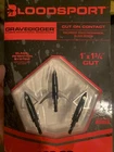Bloodsport Gravedigger 100 Grain " X 1-3/4 Inch Cut Hybrid Free Shipping. New. Price: $29.95.