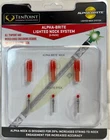 Tenpoint Alpha-brite Lighted Nock System (.297) Red (3 Pack) -free S/h New. Price: $34.98.