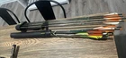 Fred Bear Cruzer G2 Rh Hunting Bow Black 19-28IN Draw 10-70LB Used. Price: $49.00.