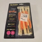 New Archery Products Quikfletch 2" 3 Fletching Orange/white Vanes 6 Arrows. Price: $18.88.