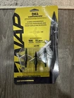 DK5 Compound Bow Mechanical Broadhead 100 Grain 3/4" Cut (3 Pack) New. Price: $33.98.