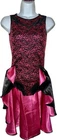 Curtain Call Dance Costumes Leotard Skirt Clip Jazz 5331 Pink Black Adult Pre-owned. Price: $19.51.