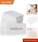 High-quality 300 Gsm White Kraft Business Cards Pack, No Bleed Through. Price: $15.99.