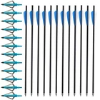 20 Inch Carbon Crossbow Bolts 12 And Hunting Broadheads Pack, ... New. Price: $51.71.
