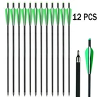 12PCS 20" Carbon Crossbow Bolts Arrows Archery Hunting With 4" Vane Replaced Tip New. Price: $28.97.