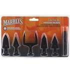 Marbles Knives Tactical Arrowheads Set Of 5 Reusable Black Stainless Paracord New. Price: $21.95.