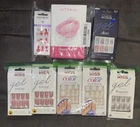 Kiss Nails Mixed Lot 7PK Gel Fantasy Glue-on Manicure Ct Pink & White Toe New. Price: $95.00.