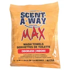 Scent-a-way Max Wash Towels 12 Pk. New. Price: $23.53.