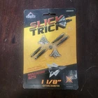 Slick Trick Magnum Broadheads 15ST125M 125GR 4-BLADE Fixed 1-1/8IN Cut (4 Pack) New. Price: $47.93.
