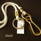 Nwt Coach 60673 Men White Rope Lanyard Keychain Ring Fob New Rare $99. Price: $48.00.