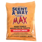 Scent-a-way Max Wash Towels 12 Pk. New. Price: $13.88.