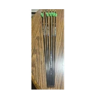 Easton Sonic 6.0 500 Spine Arrows 1/2 Dozen With 4, Fletching/ 26 Used. Price: $30.00.