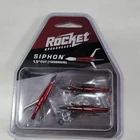 Rocket Broadheads Siphon 1.5" Cut 100 Grain Red Silver Bow Hunting New. Price: $18.00.