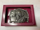 Hunting Retriever Dog Belt Buckle - Vintage 1995 Great American Products Sears Unspecified. Price: $20.66.