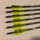 Gold Tip Pierce Lrt Arrows, 300 Spine, .001 Straightness, 9.1 Gpi, 6 Pk New. Price: $139.95.