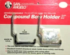 Vintage San Angelo Compound Bow Holder - New Stock Free Fast Shipping. Price: $24.98.