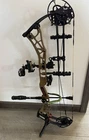 Darton Consequence 70LB Rh 26"-31.5" Draw Flat Dark Earth Riser, Black Limbs New. Price: $950.00.