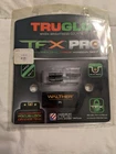 Truglo Tfx Pro Night Sights, Square Green W/orange For Walther Pps #TG13WA2PC New. Price: $65.00.