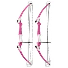 Genesis Archery Compound Bow With Adjustable Sizing, Right Handed, Pink (2 Pack) New. Price: $363.99.
