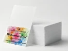 80 Watercolour Trading/business Mini Cards High White Textured 300GSM JLH114 New. Price: $7.67.