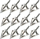6PCS Hunting Archery Broadhead 100/125 GRAIN,420 Stainless Steel Fixed Bl... New. Price: $41.58.