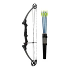 Genesis Original Archery Kit, Compound Bow Arrow Set, Right Hand, Carbon New. Price: $246.99.