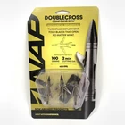 Doublecross Two-stage Four Blades Mechanical Broadhead 100 Grains 2" Cutting Dia New. Price: $29.95.
