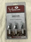Mossy Oak Archery Sudden Death 100 Grain Fixed Blade Broadheads 1/8IN Cutting New. Price: $19.99.
